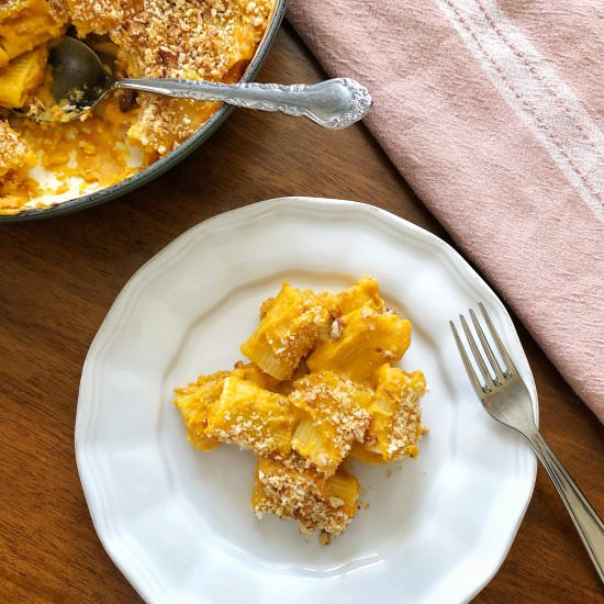 Pumpkin Macaroni and Cheese