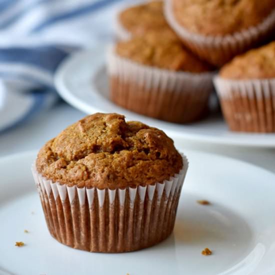 Gluten Free Pumpkin Banana Muffins