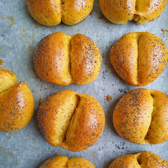 Sweet Potato Weggli