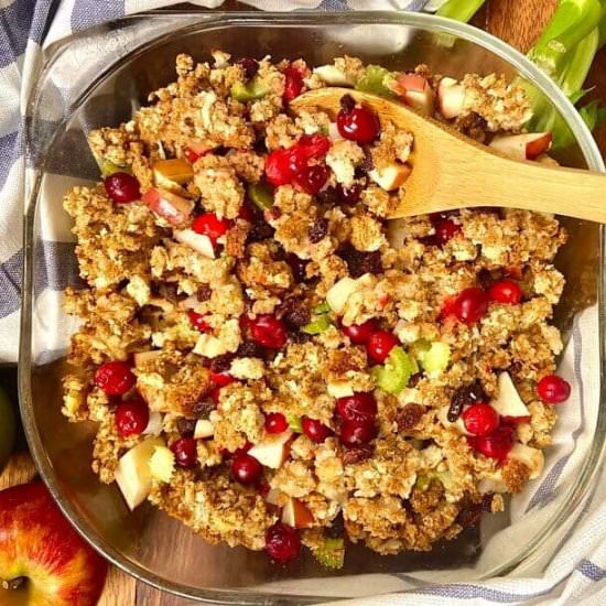 Thanksgiving Stuffing with Fruit