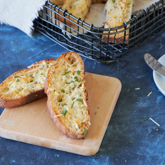 Homemade Ciabatta Garlic Bread
