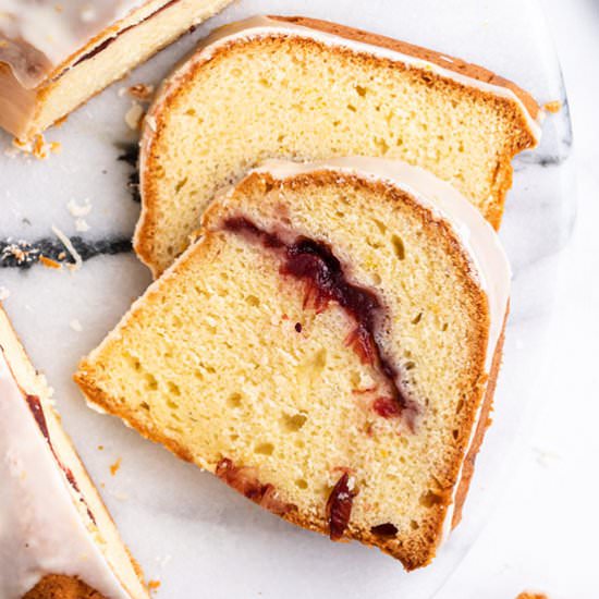 Cranberry Orange Pound Cake