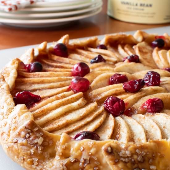 Apple-Cranberry Galette