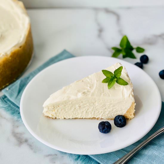 Keto No-Bake Cheesecake