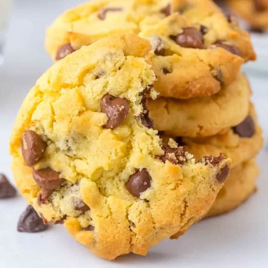 Yellow Cake Mix Cookies