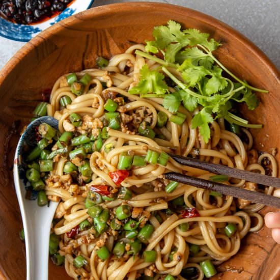 Spicy Green Bean Noodles