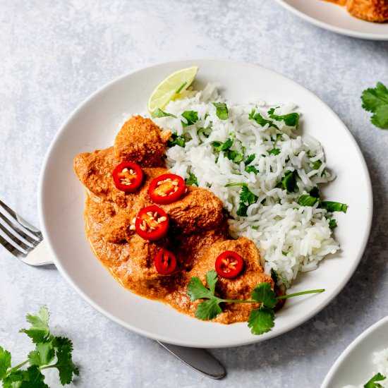 Easy Peanut Mole with Chicken