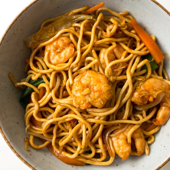 Shrimp Chow Mein