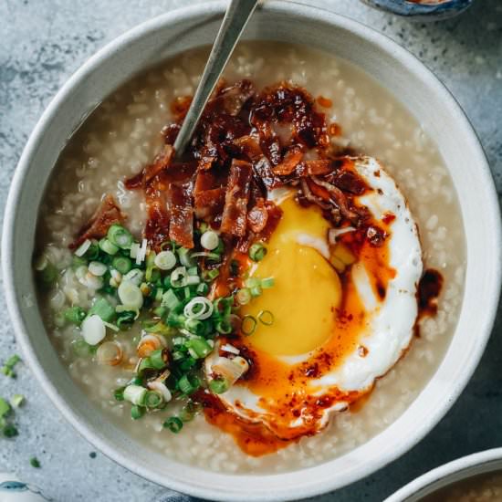 Instant Pot Breakfast Congee
