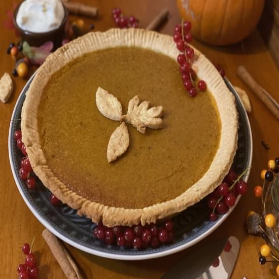 Gluten-Free Pumpkin Pie