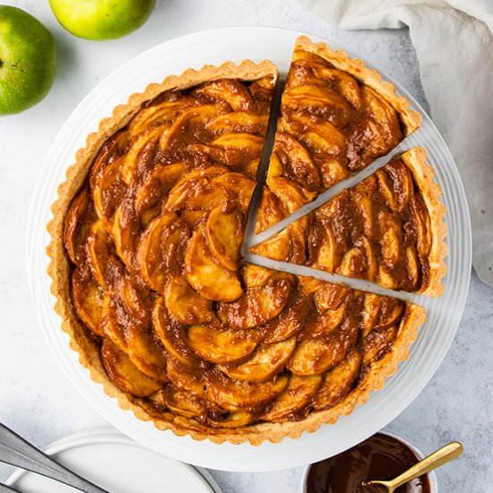 Toffee Apple Tart