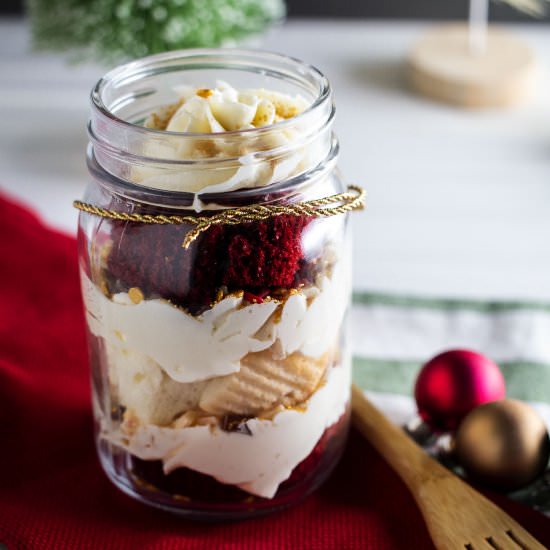 Christmas Cake Jars