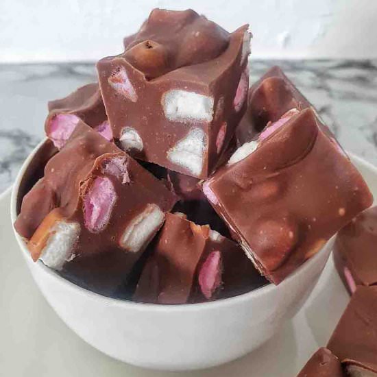 Microwave Marshmallow Fudge