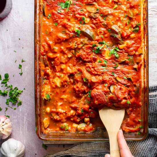 Mediterranean Vegetable Casserole