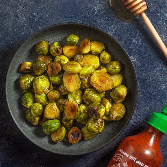 Honey Sriracha Brussels Sprouts