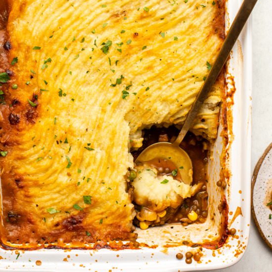 THE ULTIMATE VEGAN SHEPHERD’S PIE