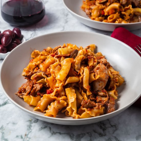 Dutch Oven Chicken Cacciatore