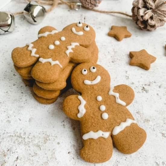 Gluten free Gingerbread men