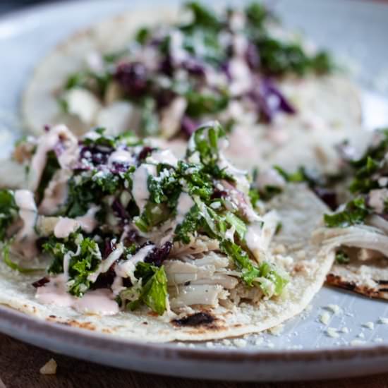 Leftover Turkey Tacos