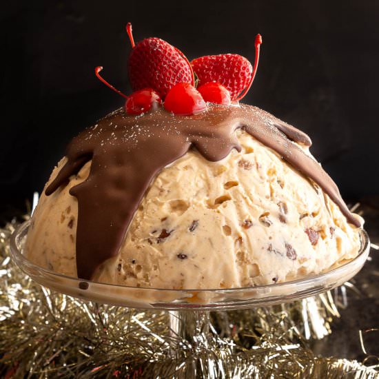 Christmas Ice Cream Pudding