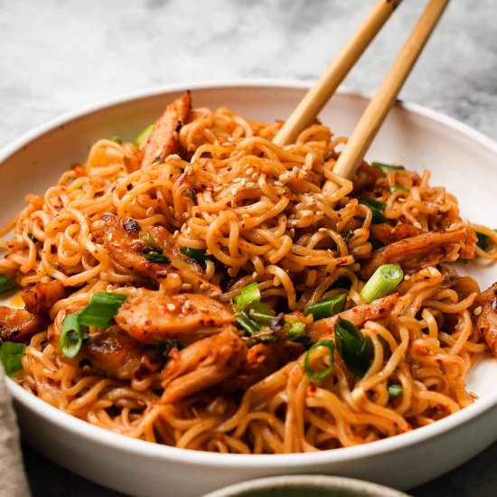 Spicy Garlic Noodles