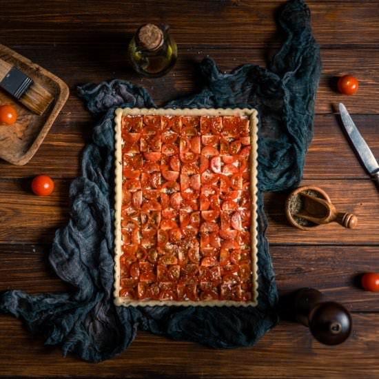 Feta Tomato Tart