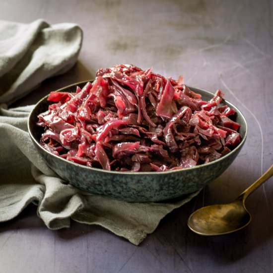 Slow Cooker Red Cabbage