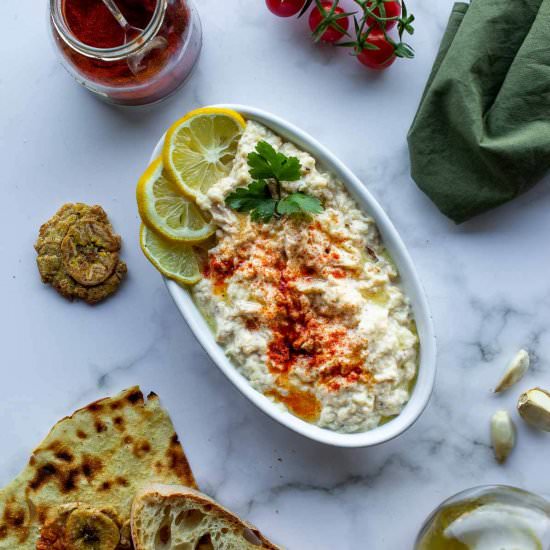 Vegan Eggplant Babaganoush