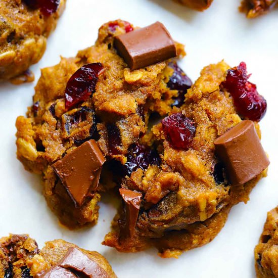 Pumpkin Oatmeal Cookies