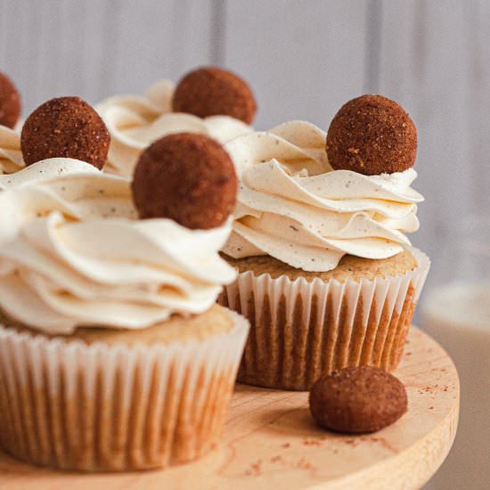 Eggnog Cupcakes