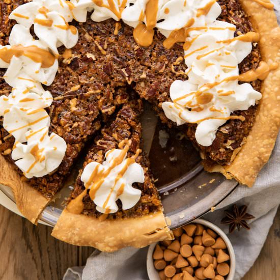 The Best Butterscotch Pecan Pie