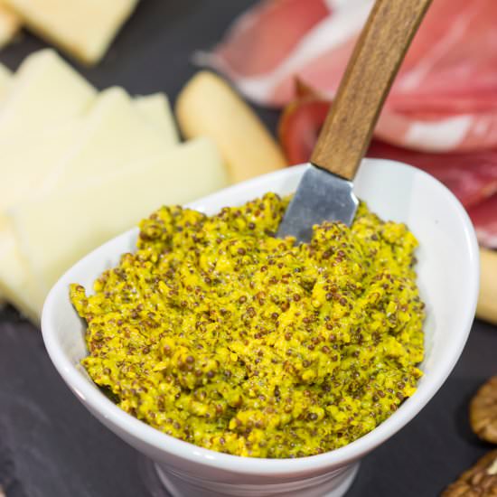 Homemade Stoneground Mustard