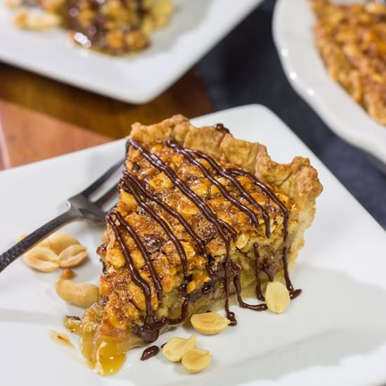 Chocolate Peanut Pie