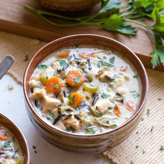Turkey Rice Soup