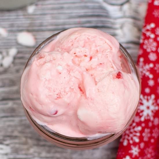 Candy Cane Ice Cream