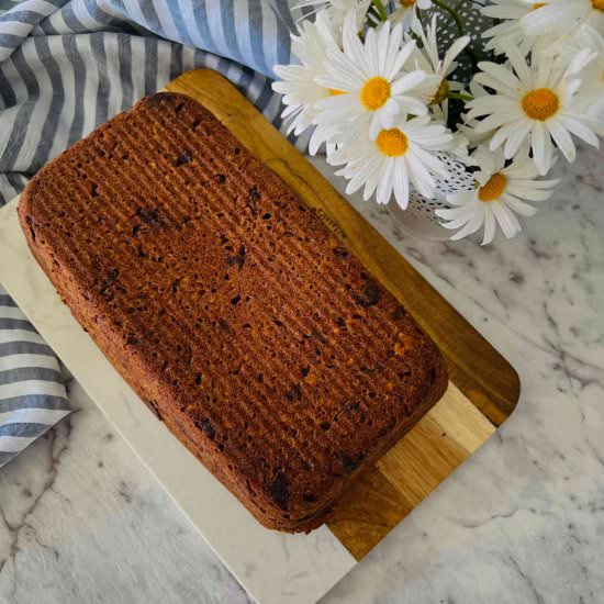 ragi banana bread