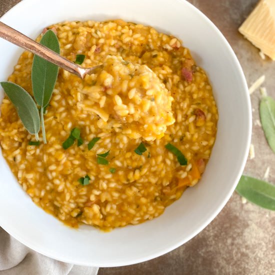 CREAMY BUTTERNUT SQUASH RISOTTO