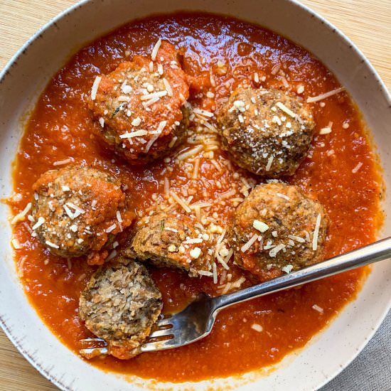 Easy Vegan Lentil Meatballs