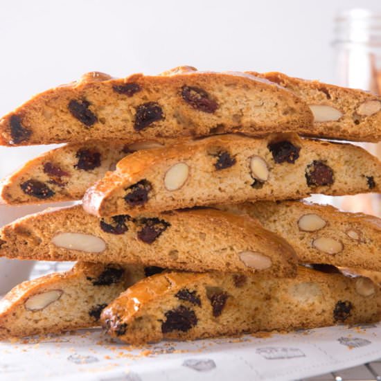 Cranberry Biscotti