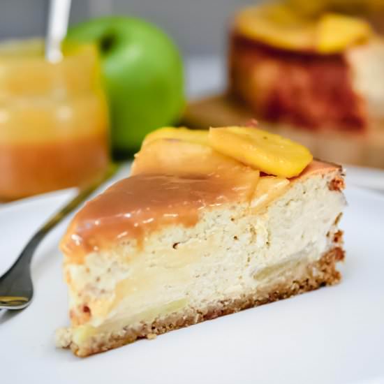 Caramel Apple Cheesecake