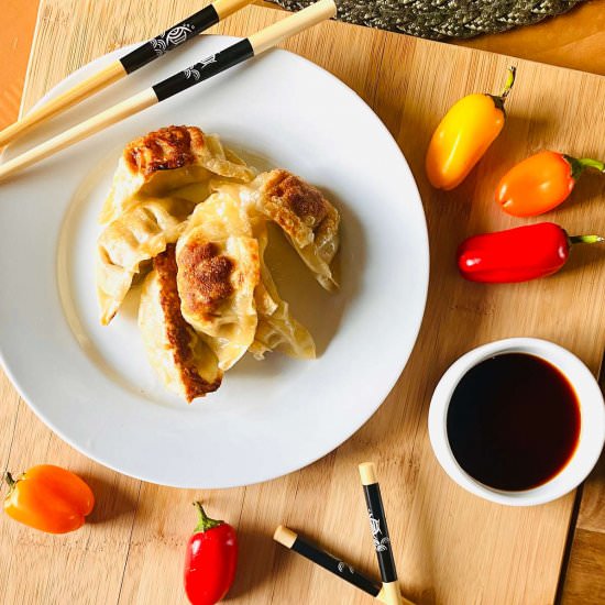 Air Fryer Dumplings (Gyoza)
