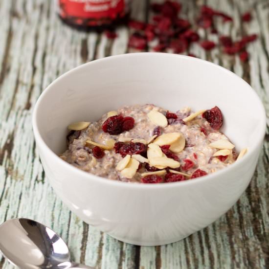 Cranberry Overnight Oats