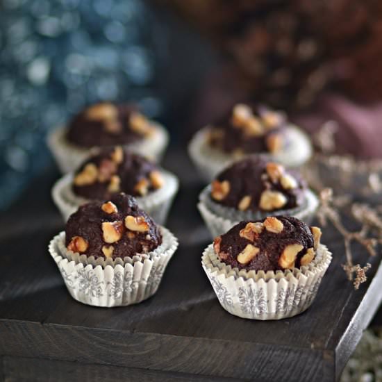 Mini Chocolate Cupcakes