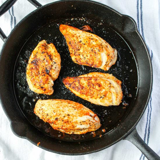 Cast Iron Skillet Chicken Breast