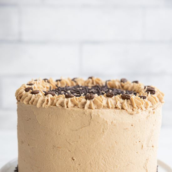 Keto Chocolate “Kahlua” Cake