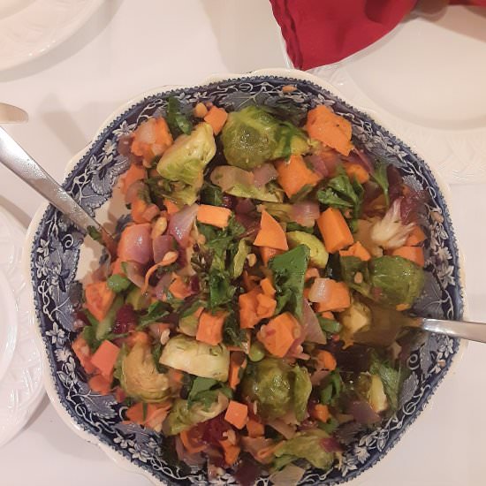 Roasted Sweet Potato Salad