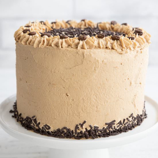 Keto Chocolate “Kahlua” Cake