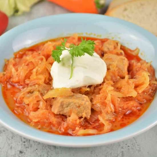 Pork and Sauerkraut Goulash