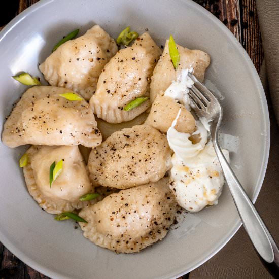 Parmesan, Pepper & Truffle Pierogi
