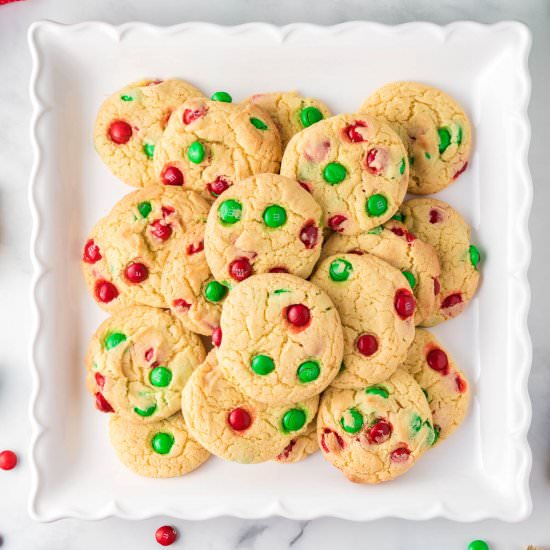 Cake Mix Christmas Cookies